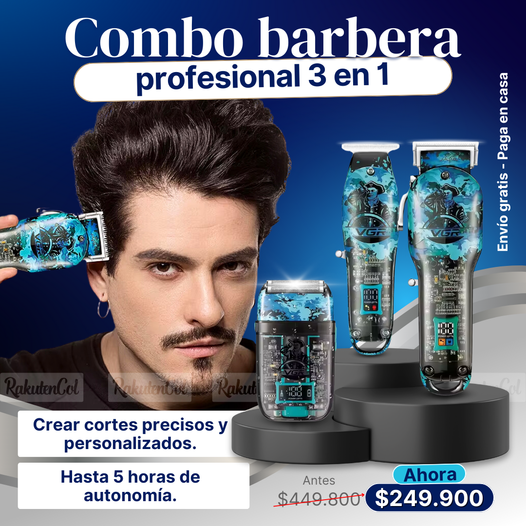 Barbera Profesional VGR 645