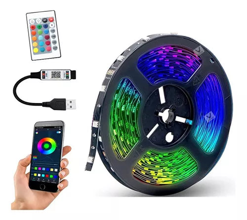 FI136 - Cinta Led Bluetooth 5Metros Normal
