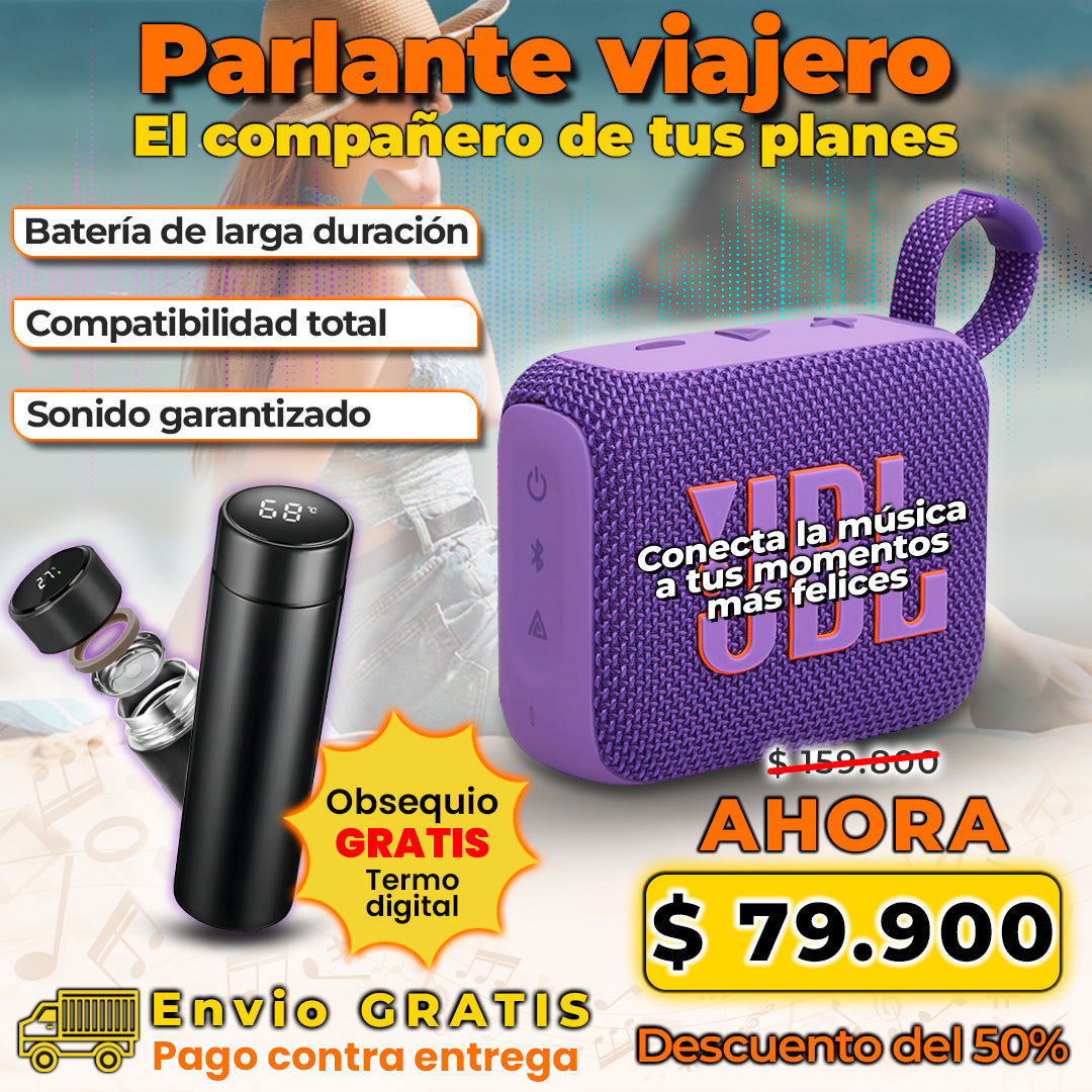 Parlante JBL G04 + Termo Digital