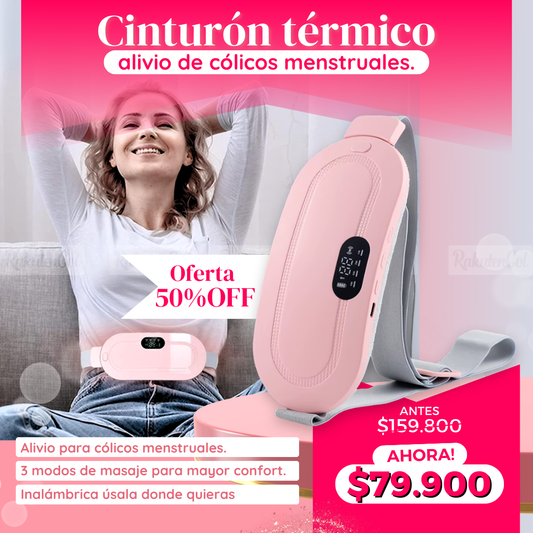 Cinturon Termico Para Colicos Mestruales