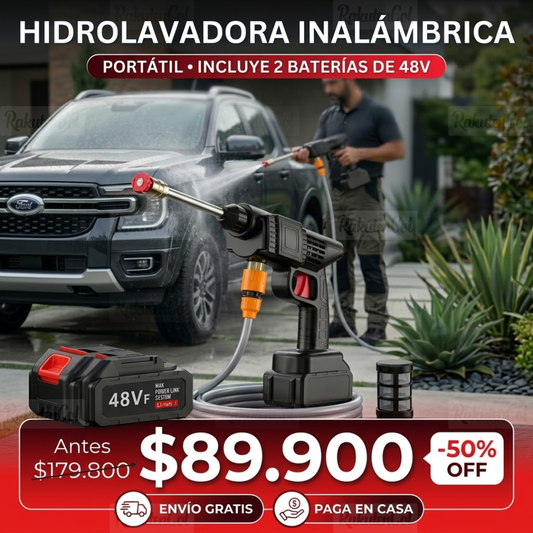 Hidrolavadora inalámbrica