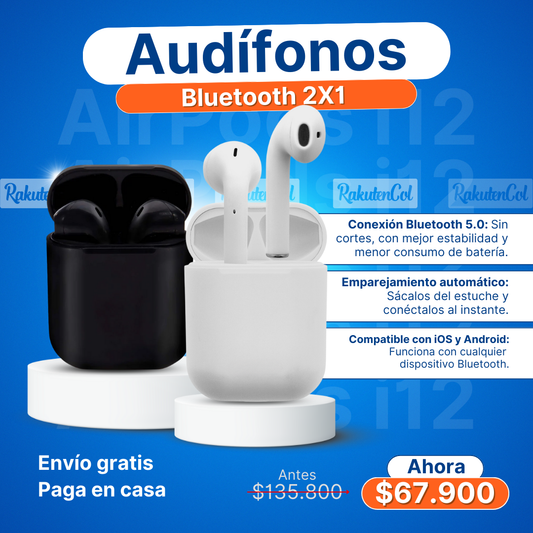 COMBO Audifonos I12 2x1