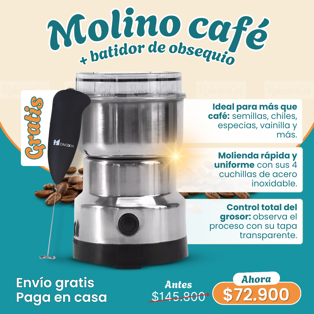 Molino Electrico + Batidor