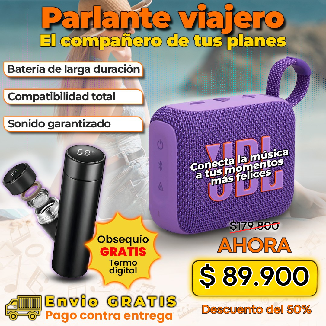 Parlante JBL G04 + Termo Digital