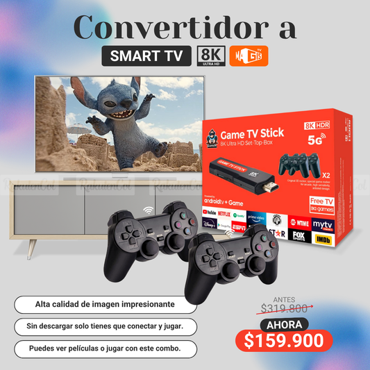 TV STREAMING 8k caja roja