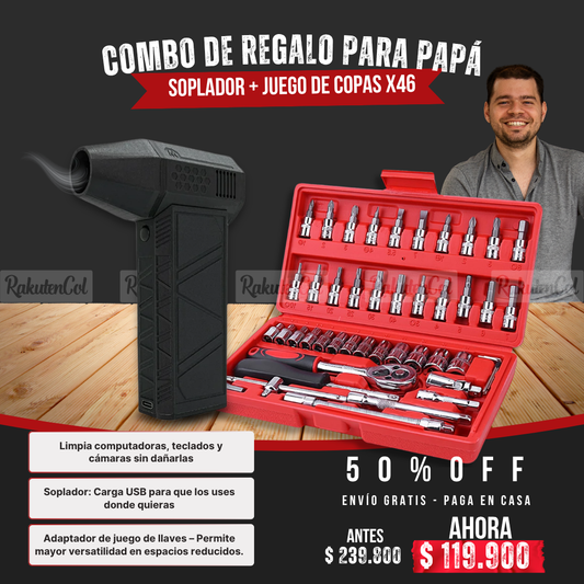 Soplador + Juego de copas x46