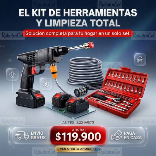 Hidrolavadora + Kit de llave