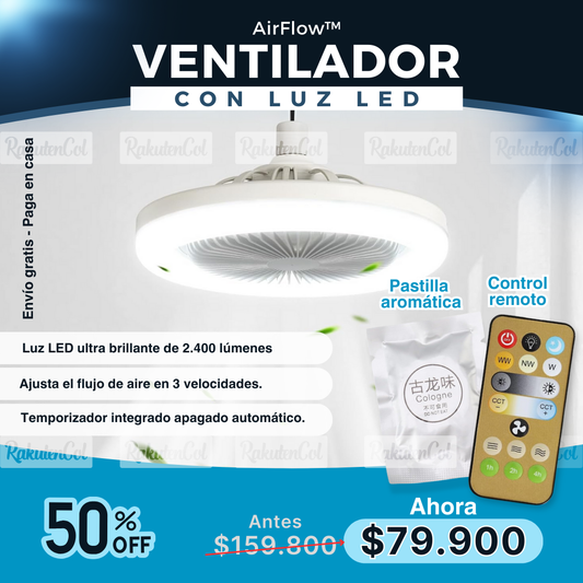 FI131 - Lámpara con ventilador