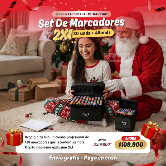 Marcadores x80 y obsequio marcadores de 48