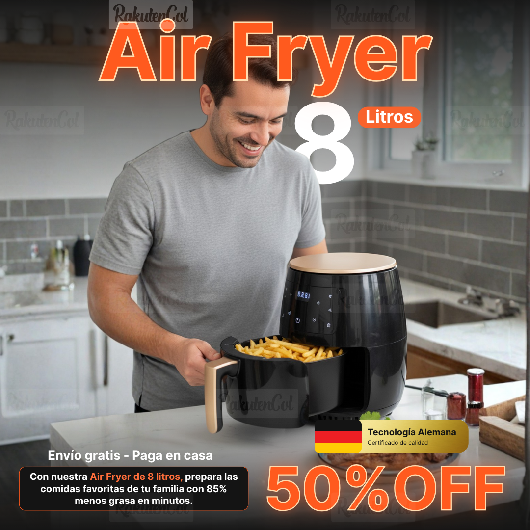 AIR FRYER 8 LITROS