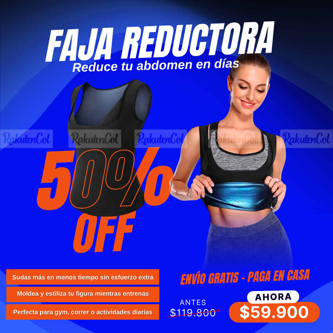 Faja sudor shapewear mujer