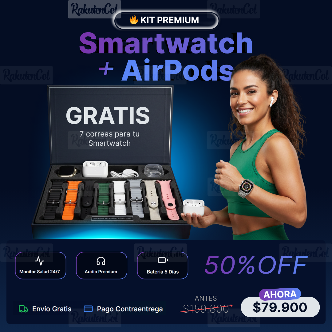 smartwatch mas audifonos i20