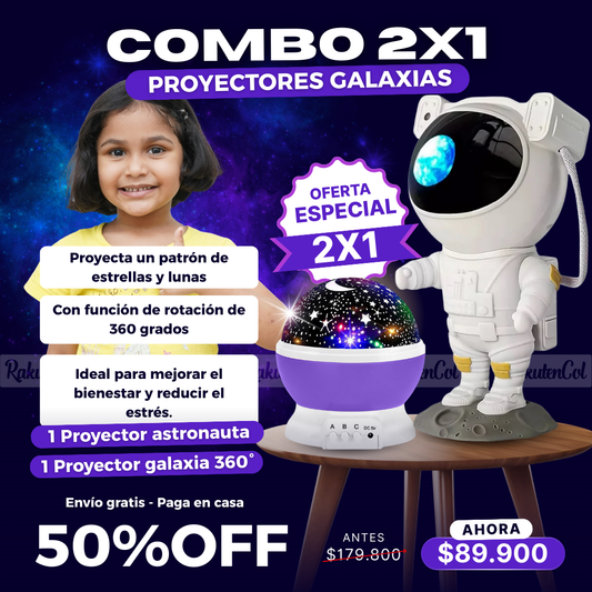 Star Master + Proyector Astronauta