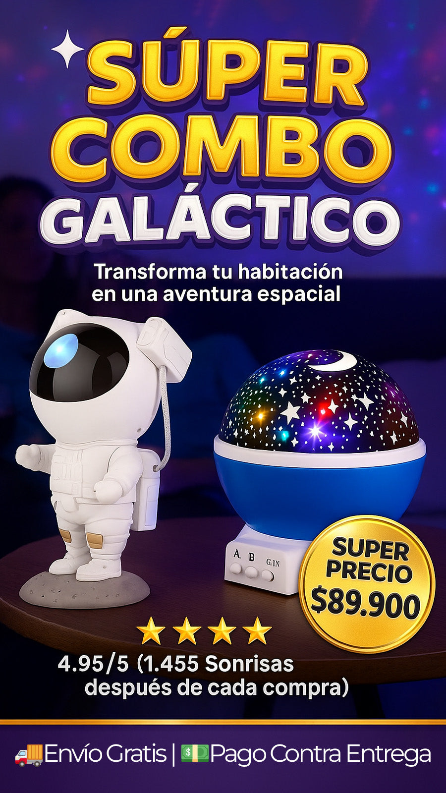 Astronauta y starmaster