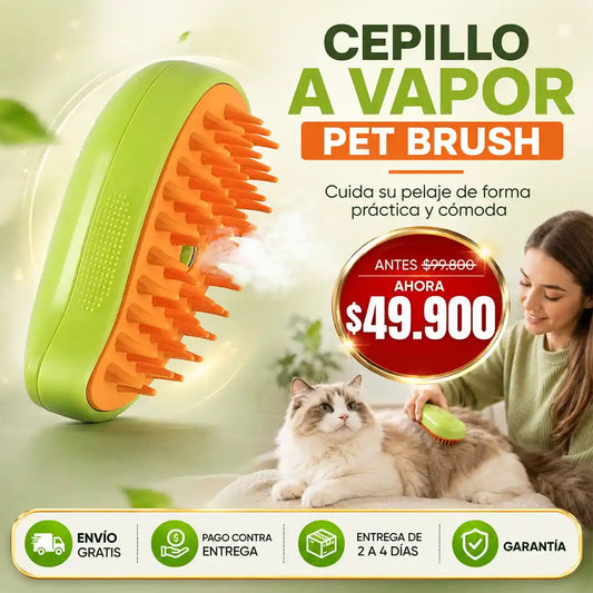 Cepillo a Vapor Pet Brush