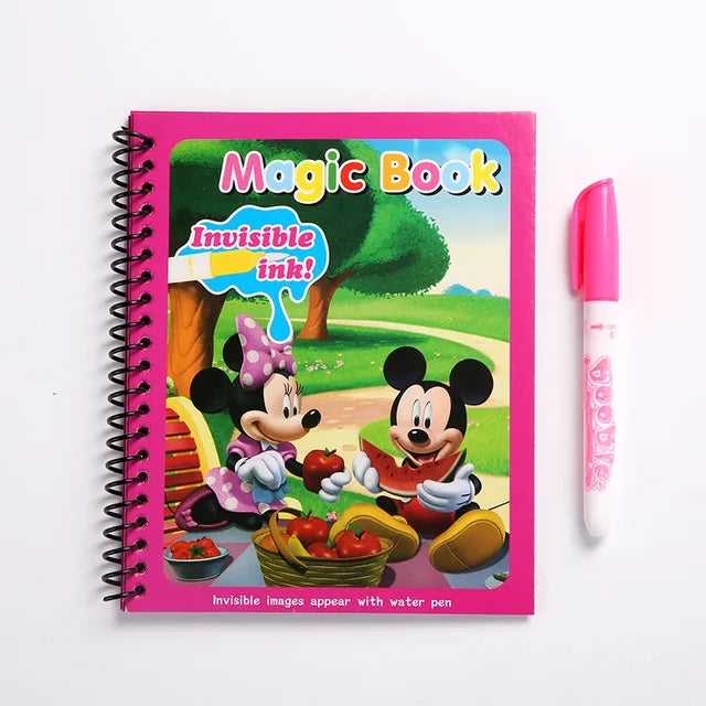 Libro Mágico Para Colorear Con Agua
