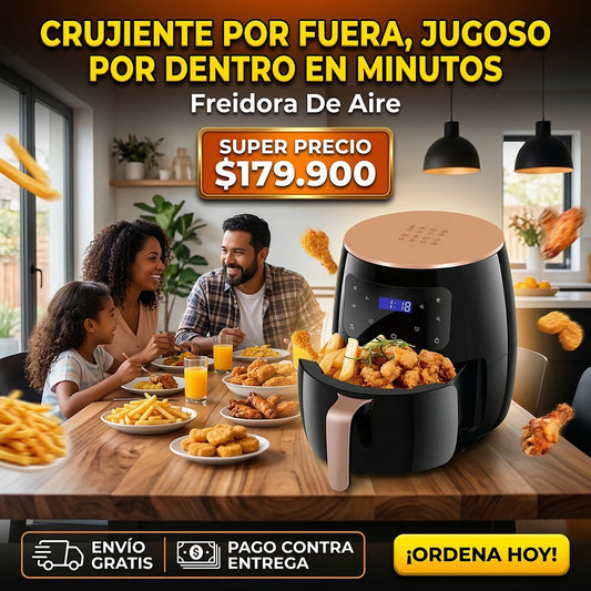 Freidora De Aire Silver Crest 6 Litros