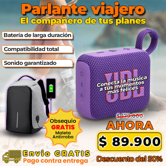 Parlante JBL G04+ Maleta ANTIRROBO
