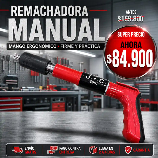 Remachadora manual