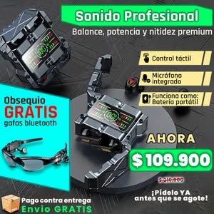 Audifonos M25 + Gafas Bluetooth