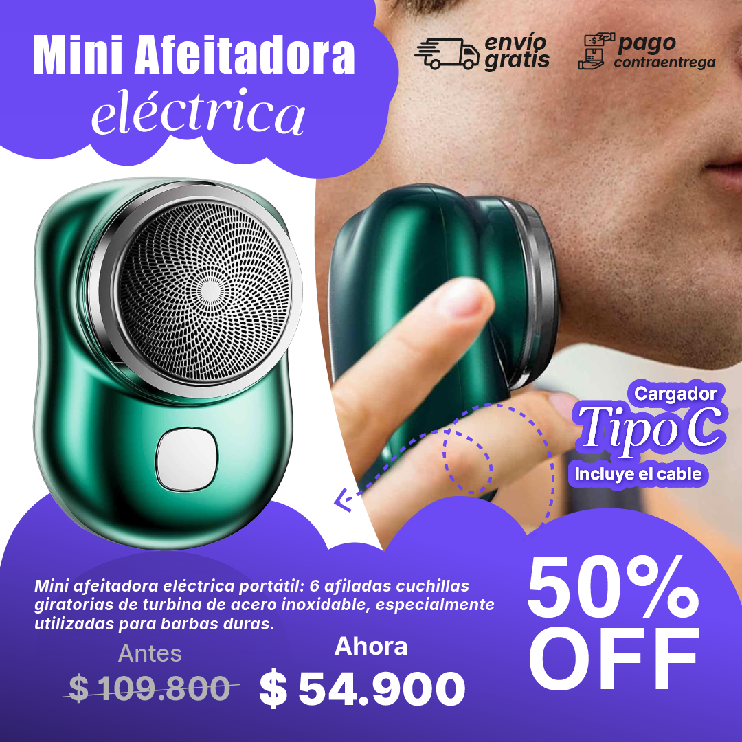 BT151 - Mini Afeitadora Eléctrica - MINI SHAVER